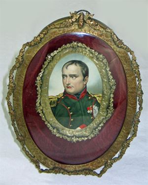 Shadow Box Portrait of Napoleon Bonaparte
