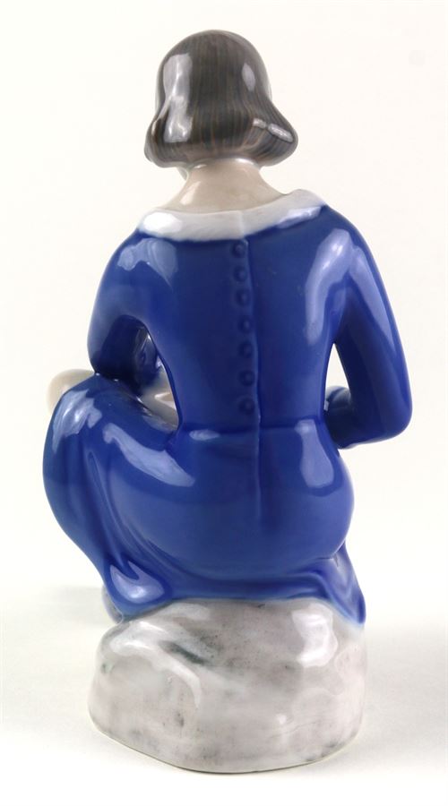 Bing and Grondahl Skating Girl Porcelain Figure