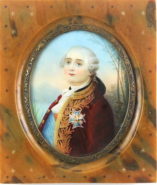 Miniature Portrait of Louis XVI